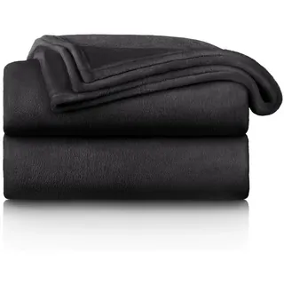 Blumtal Kuscheldecke 220 x 240 cm Anthrazit