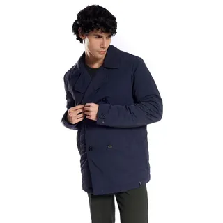ICEPORT Wattierte Herrenjacke MR. PEACOAT BLAU