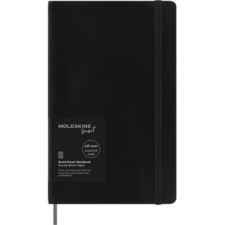 Moleskine Notizbuch Smart Notebook Large liniert Schwarz