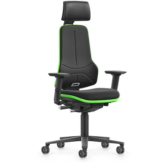 bimos Neon 9576 Stoff Schwarz/Blau