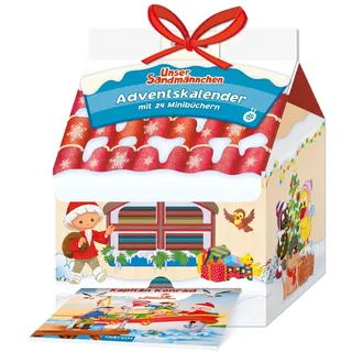 Trötsch Verlag Unser Sandmännchen Adventskalender mit 24 Minibüchern