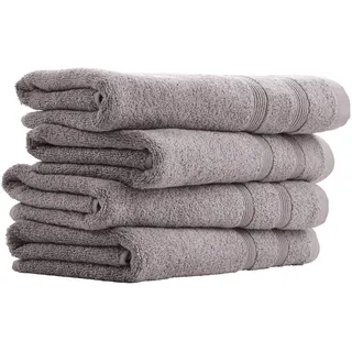SCHIESSER Brooklyn Handtuchset 4-tlg. grau