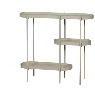 Woood Noan Konsolentisch 90 x 28 x 80 cm Beige