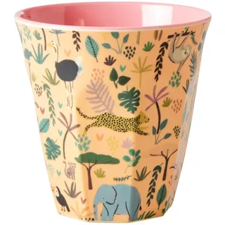 Rice Mittelgroßer Melamin Kinderbecher 0,25 l Pink
