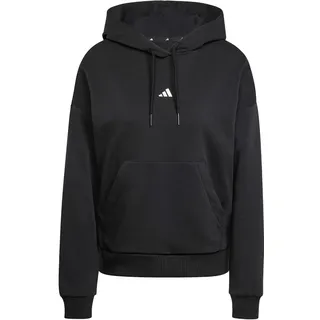 adidas Essentials Small Logo Feel Cozy Kapuzenpullover Black / White S