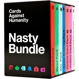 Cards Against Humanity Nasty Bundle for Cards Against Humanity • 6 Extra Disgusting Themed Packs