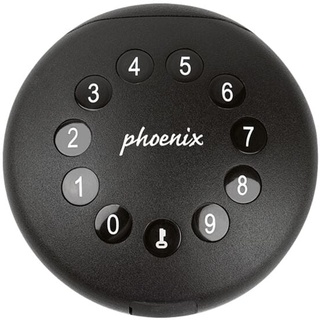 Schlüsseltresor »PALM KS0211E« schwarz türkis, Phoenix, 10x5 cm