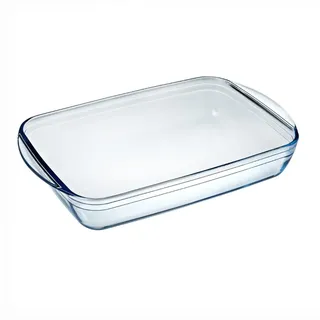 Pyrex Auflaufform rechteckig 4,5 Liter Transparent