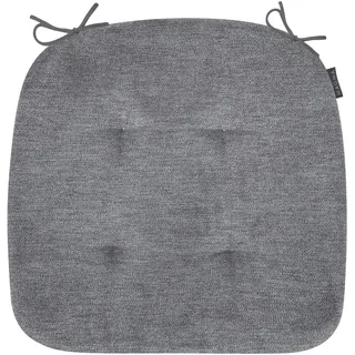 Magma Stuhlkissen Alfa 41x41x3,5 cm | anthrazit - grau