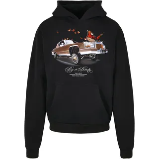 Mister Tee Pimp a Butterfly Hoodie Schwarz M