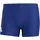 Badehose Boxer Dark Blue White L