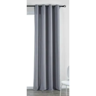 Gardinenbox Vorhang »Essen« HxB 245x145 Dunkelgrau
