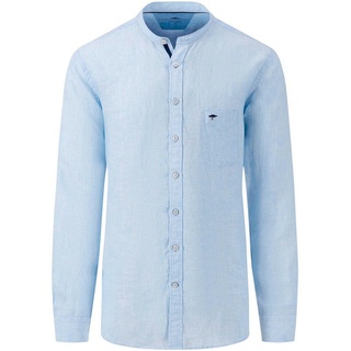 FYNCH-HATTON Langarmhemd Leinenhemd blau XXL
