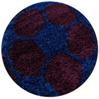 Ayyildiz Fun 6001 Kinderteppich Ø 100 cm Marineblau