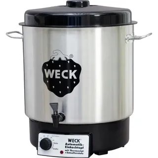 Weck Einkoch-/Heißgetränkeautomat 1 l Schwarz