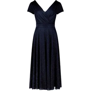 Vera Mont Cocktailkleid Dunkelblau/Grau 42