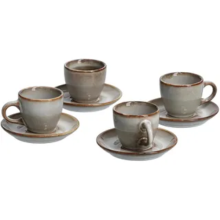 Zeller Espressotasse 0,06 l Beige 8 St.
