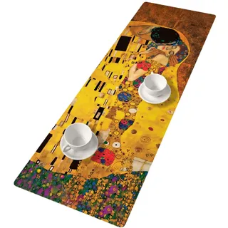 Tischläufer „kiss“ 95 × 33 Cm – Umweltfreundlicher Filz, Tischschutz, Dekoratives Muster, Bertoni