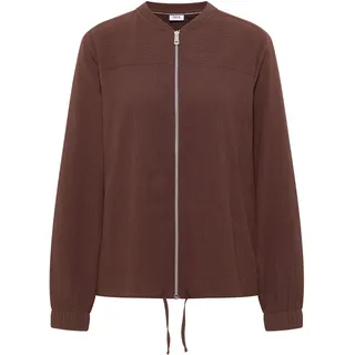 Cecil Blouson in Seersucker Qualität Macchiato Brown XL - XL