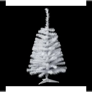 Fééric lights and christmas - Künstlicher Weihnachtsbaum, Weiß, 100 cm, aus PVC