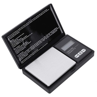 wifehelper Digitale Taschenwaage, Mini Portable High Precision Smart-Waage Mit LED-Anzeige für Schmuck Drogenkaffee Kochen(500g/0.1g)