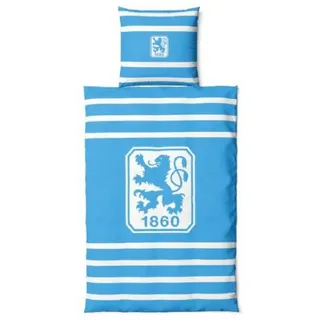 TSV 1860 München Classic Hellblau 135 x 200 cm + 80 x 80 cm