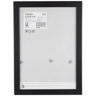 FISKBO IKEA Photo Frame (21 x 30 cm, Black) by