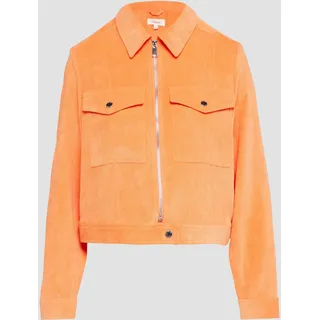 S.Oliver Kurze Cordjacke mit aufgesetzten Taschen orange 42