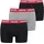 Repeat Logo Boxershorts Schwarz Grau Combo M