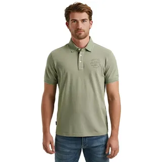 PME LEGEND Poloshirt SHORT SLEEVEe POLO STRETCH PIQUE (1-tlg) mit Stretch grün S (48)
