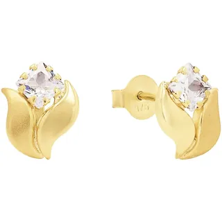 Amor Ohrstecker 2013633 gelbgoldfarben Zirkonia 375