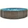 Pool rund 457 x 106 cm braun