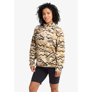 Jack Wolfskin Paw Era 100 Print Half Zip Oyster M