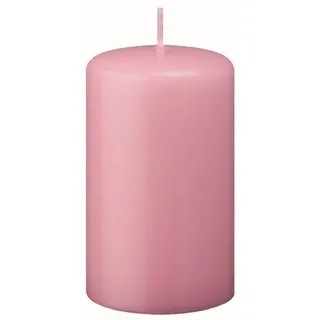 Kopschitz Kerzen Flachkopf-Stumpenkerzen Rosa 150 x Ø 40 mm, 16 Stück