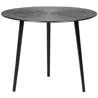 RINGO-Living Beistelltisch Couchtisch Vale in Schwarz aus Metall 400x500mm, Möbel schwarz 50 cm x 40 cm