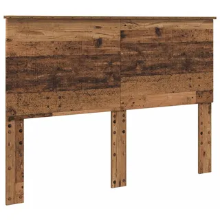 vidaXL Kopfteil mit Kopfteil Altholz 140 cm Holzwerkstoff