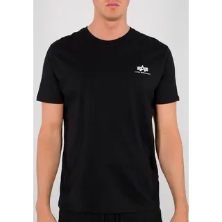 Alpha Industries Backprint Kurzarm-T-Shirt Black L