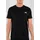Backprint Kurzarm-T-Shirt Black L