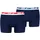 MEN EVERYDAY MULTI LOGO BOXERS blau M