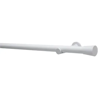GARDINIA Gardinenstangen-Set Korfu Ø 28 weiß