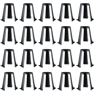 Paulmann Abstandshalter 20er Pack Schwarz Kunststoff 92402