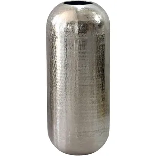 FineBuy FineBuy, Vase Bodenvase FB76400 Aluminium 75 cm Silber (1x)