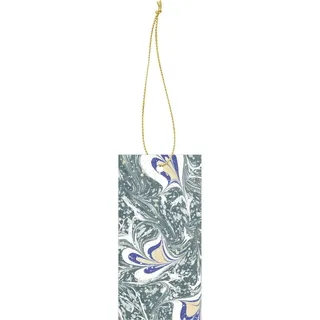 Marbling Geschenkkarten grau 6 St.