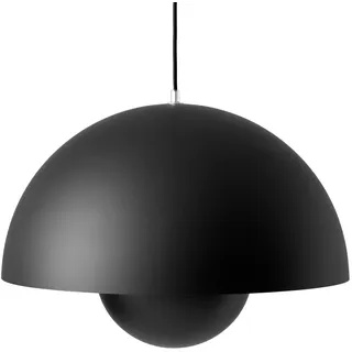 &Tradition - FlowerPot Pendelleuchte VP2, matt schwarz