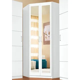 Priess Eckschrank Bilbao 54 x 193 x 54 cm Weiß