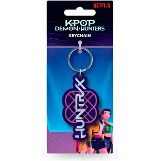 KPop Demon Hunters PVC Schlüsselanhänger Huntrix Logo