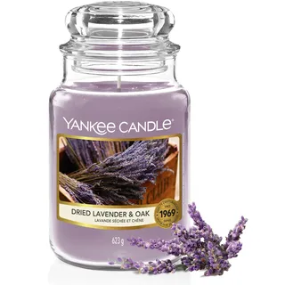 Yankee Candle Dried Lavender & Oak große Kerze 623 g