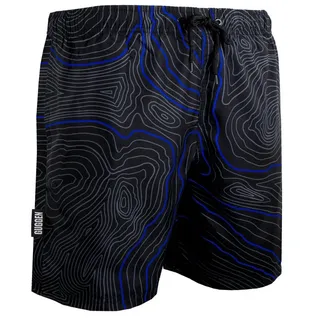 Guggen Mountain Badehose Linien in Blau | Gr.: 3XL