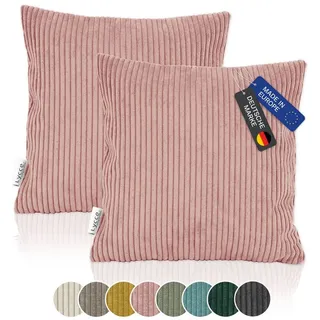 lycce Kissenbezug 40 x 40 cm Rosa