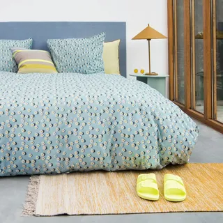 SNURK® - Kinder Bettwäsche Set, Daisy Dawn Bettwäsche, 135 x 200 cm, inkl. 1 Kissenbezug 80 x 80 cm, aus 100% Bio-Baumwolle